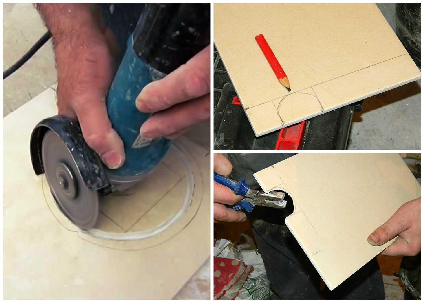 Резка плитки болгаркой: как сделать срез без сколов? - все про керамическую плитку