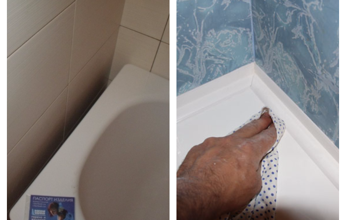 Как заделать щель между ванной и стеной, чтобы не протекала вода