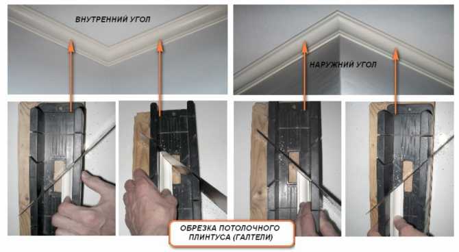 Как резать потолочный плинтус в углах: обрезаем и вырезаем уголки по инструкции от ivd.ru