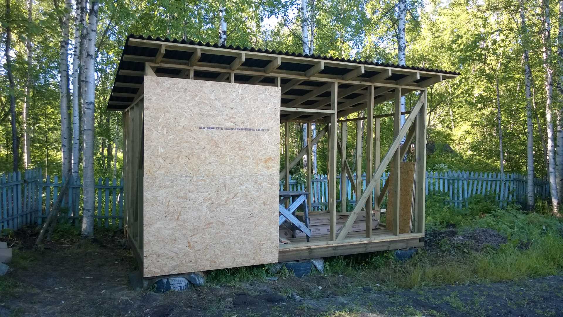 Тонкости постройки сарая из осб-плиты - про дизайн и ремонт частного дома - rus-masters.ru