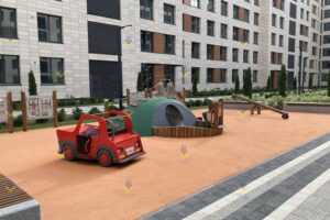 Уличные игровые комплексы для детских площадок