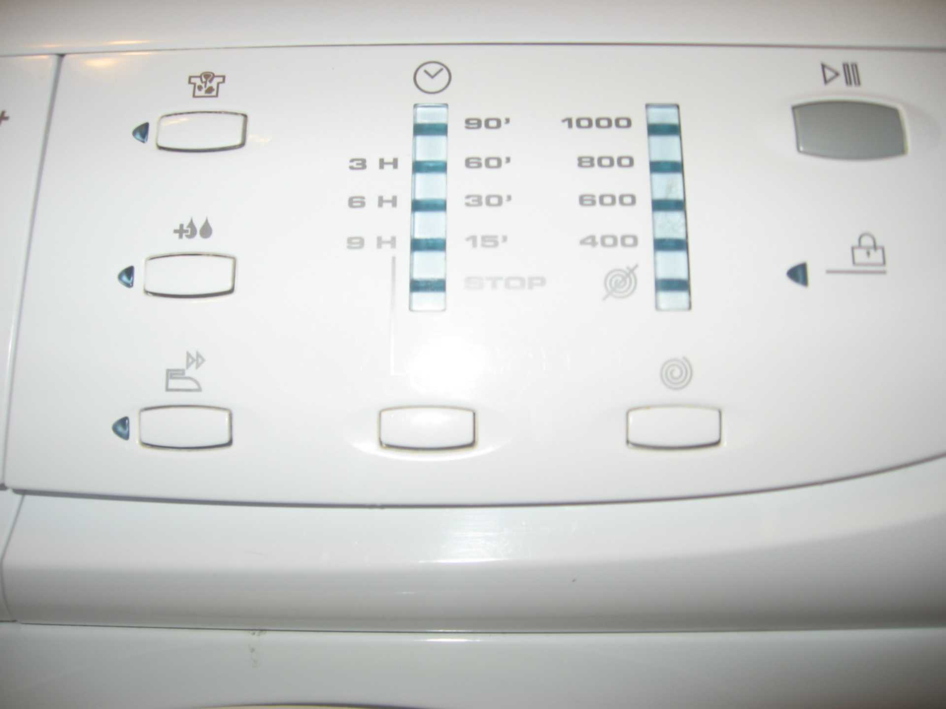 Кнопки стиральной машины канди