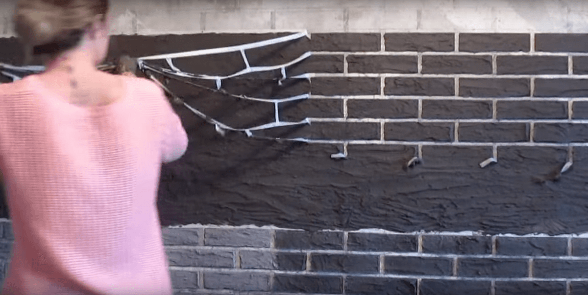 «кирпичная» стена из штукатурки своими руками: как сделать кирпичики из гипсовой смеси