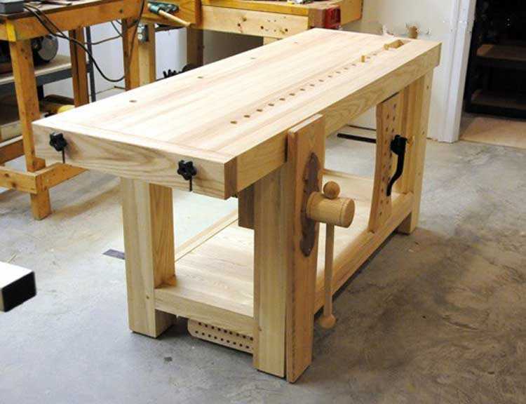 Верстак (51 фото): что это такое? деревянный универсальный, однотумбовый, переносной и другие столы-верстаки, их размеры