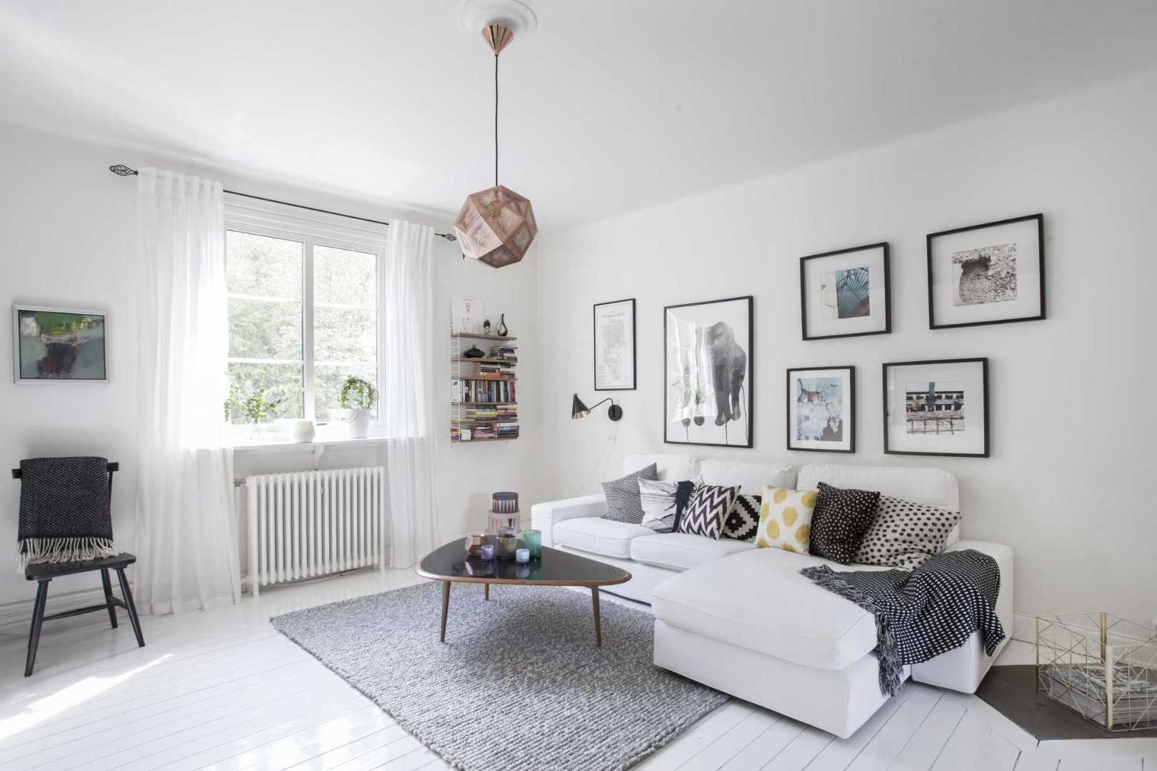 65 идей дизайна гостиной в скандинавском стиле — фото реальных интерьеров и советы