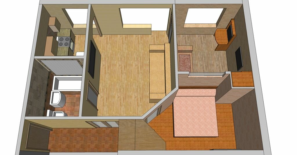 Перепланировка 3-х комнатной квартиры в хрущевке: тонкости согласования и 35 примеров