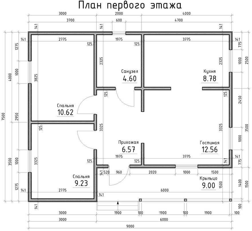 Планировка одноэтажного дома 100 м²: основные преимущества и особенности проекта