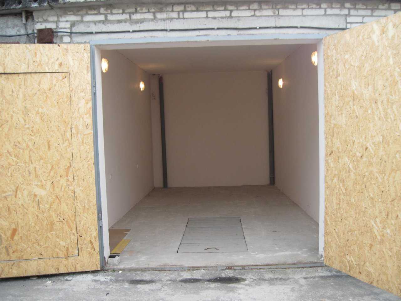 Отделка гаража внутри: фото внутренней облицовки, а также, как отделать стены, потолок, пол изнутри гаража