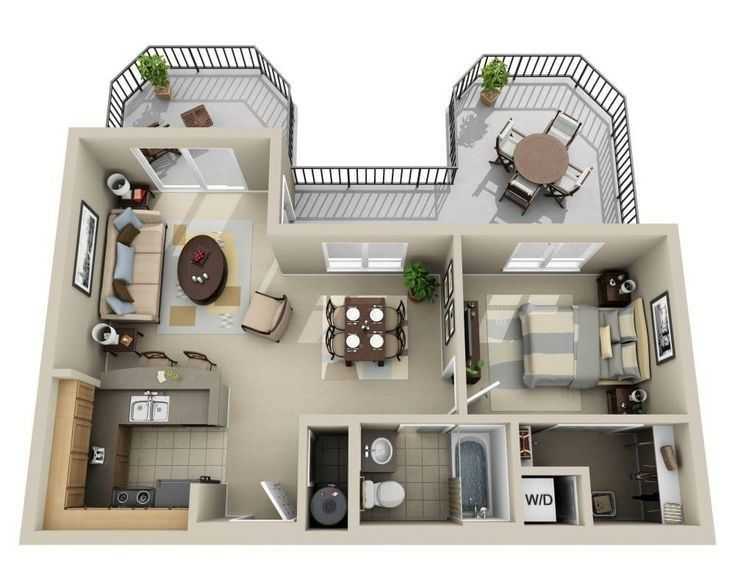 Планировка квартиры с размерами: чертежи, схемы,  варианты, как сделать план самостоятельно