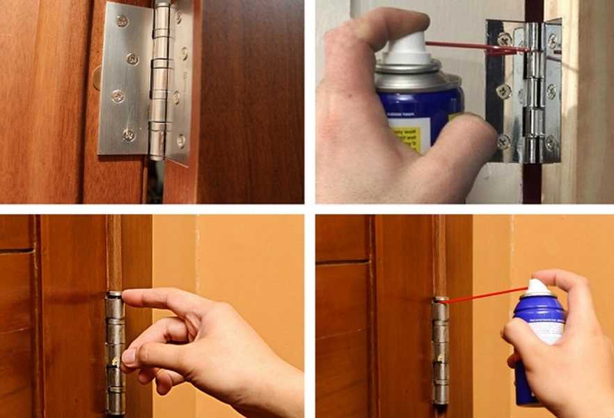 Чем смазать дверные петли? как смазывать петли не снимая дверь, чтобы они не скрипели? выбираем смазку для входной металлической и межкомнатной двери
