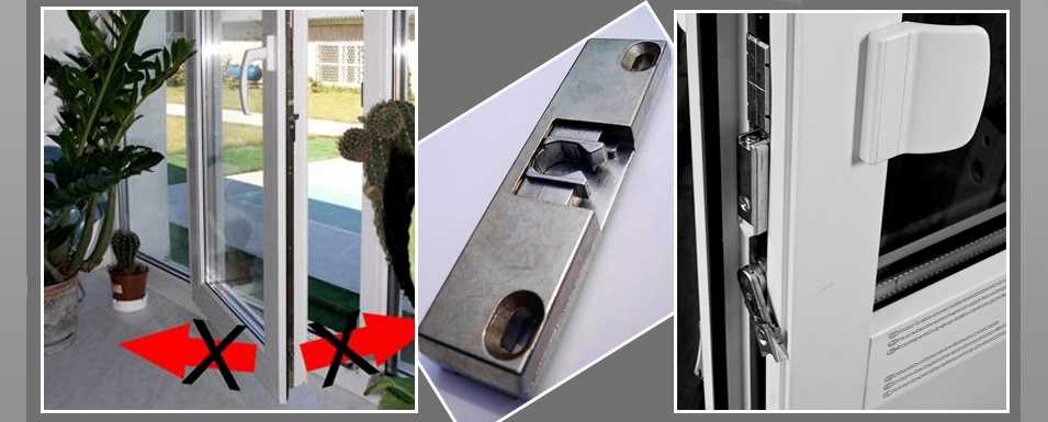 Как установить магнитную защелку на балконную дверь