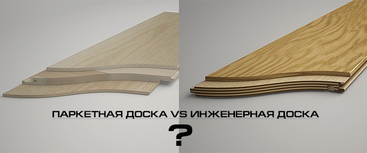 Паркет и паркетная доска: разница и сравнение характеристик