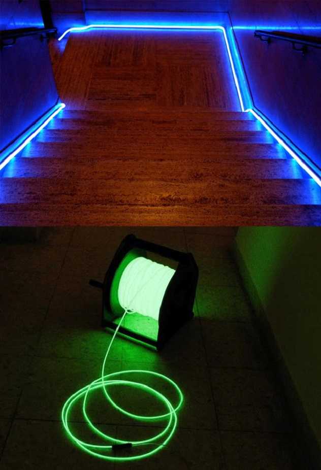 Неоновая подсветка: освещение для комнат и квартир с использованием неона