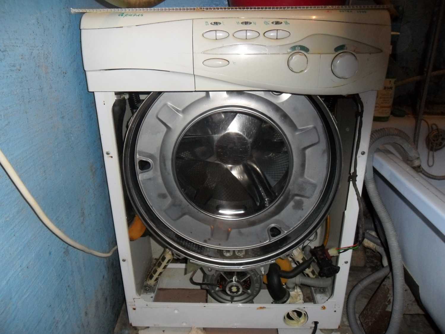 Разбираем стиральную машину bosch