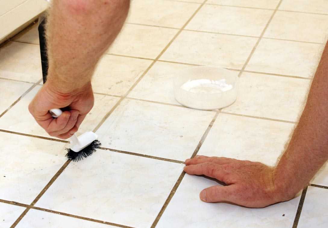 Как очистить швы между плиткой на полу: как почистить и чем отмыть кафельное покрытие