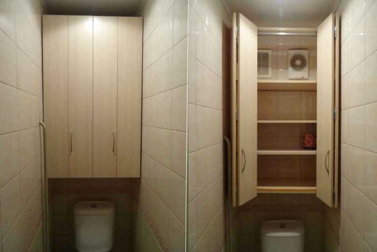 Шкаф в туалет (74 фото): как сделать встроенный шкафчик своими руками, что лучше - встраиваемый или навесной вариант, узкие и угловые модели