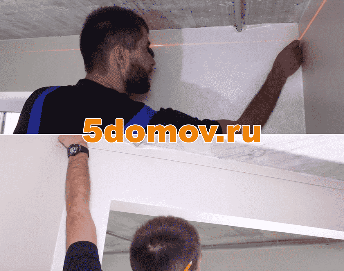 Монтируем натяжные потолки своими руками: ровное полотно от стены до стены за пару часов