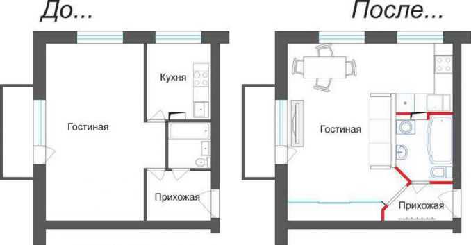 Планировка квартир в хрущевках 2 комнаты