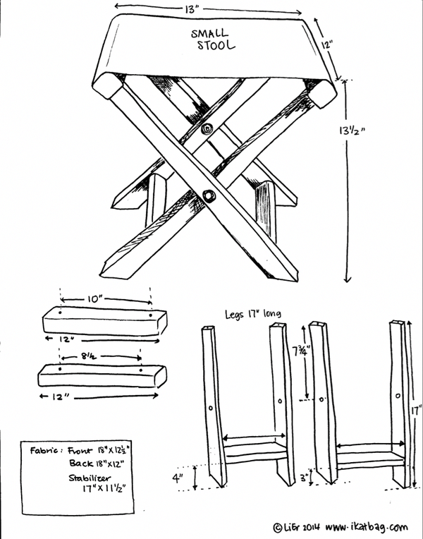 Как сделать раскладной стул своими руками