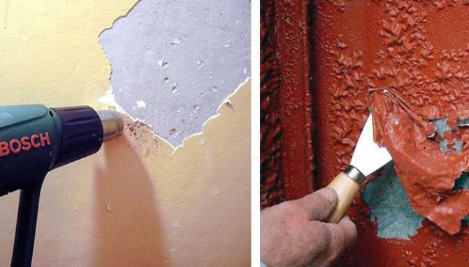 Как снять старую краску со стен: три проверенных способа (+30 фото)