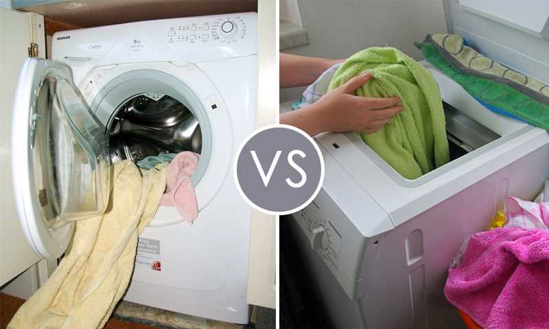 Какую стиральную машину выбрать - какая лучше, вертикальная или горизонтальная