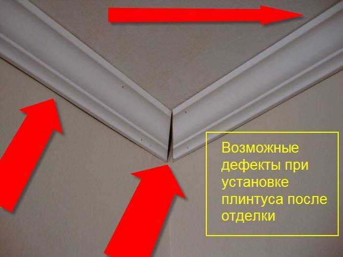 Как резать плинтусы в углах на потолке? как клеить и стыковать плинтусы, как сделать внутренний и внешний уголок, как правильно обрезать