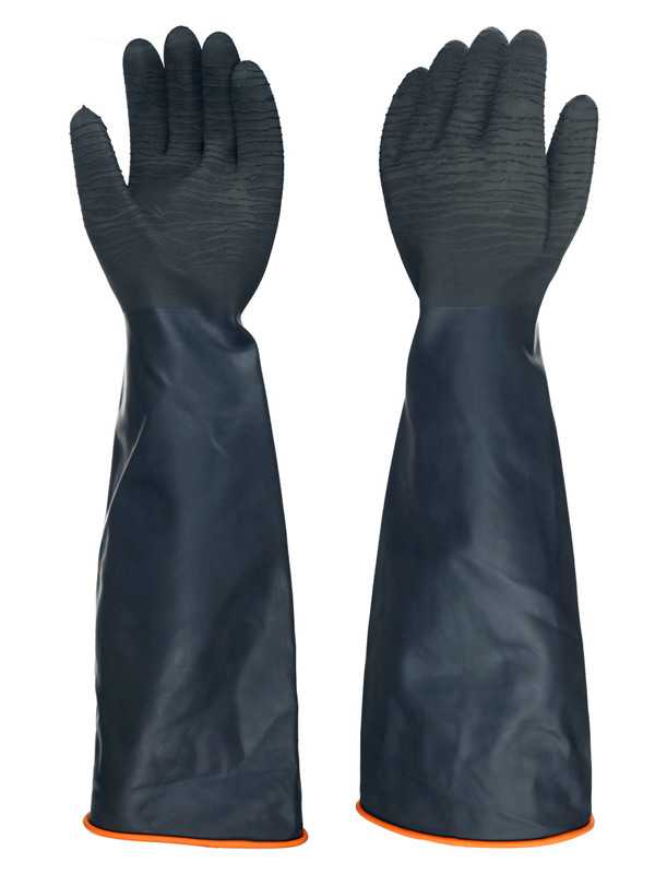 Резиновые перчатки: виды, технические характеристики и таблица размеров