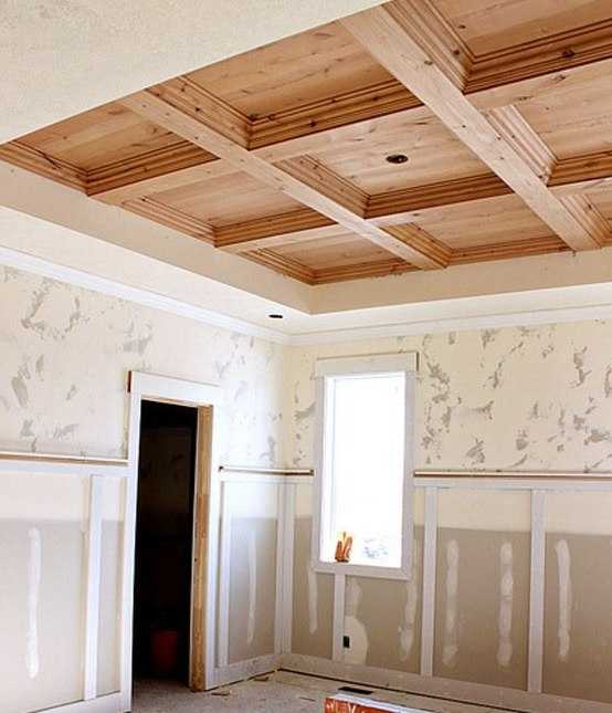 Чем отделать низкий потолок в частном доме - всё о ремонте потолка