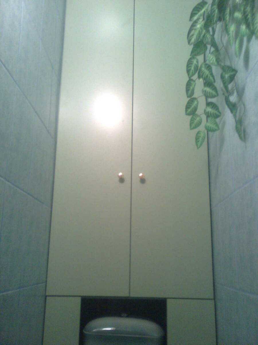 Идеи для создания шкафа в туалете своими руками (20 фото)