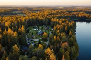 Коттеджный посёлок на Новой Риге: жизнь за городом
