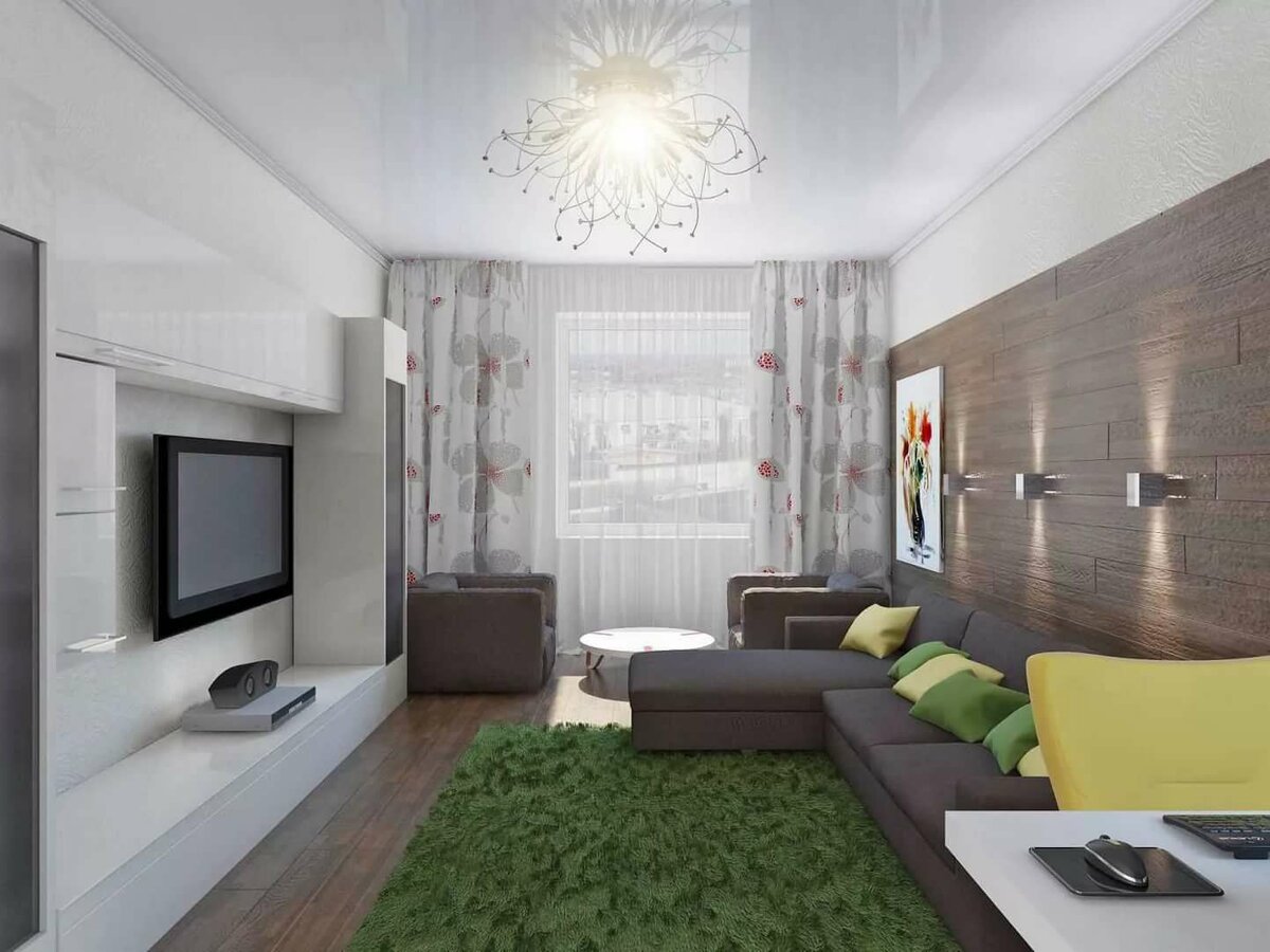 Дизайн кухни-гостиной площадью 17 кв. м в обычной квартире: особенности обустройства, зонирование и стильное оформление
