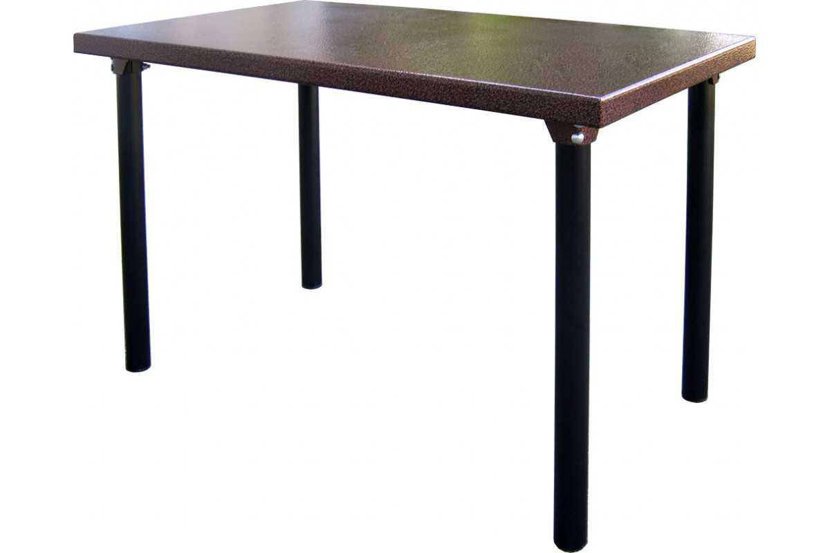 Железный кухонный стол