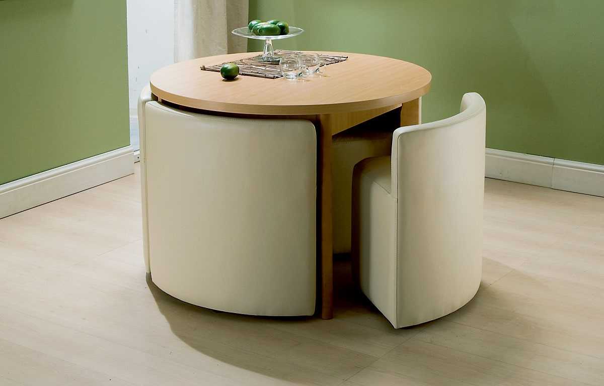 Круглый раздвижной стол на кухню (44 фото): белые и другого цвета кухонные раскладные столы диаметром 70, 90 и 100 см из дерева