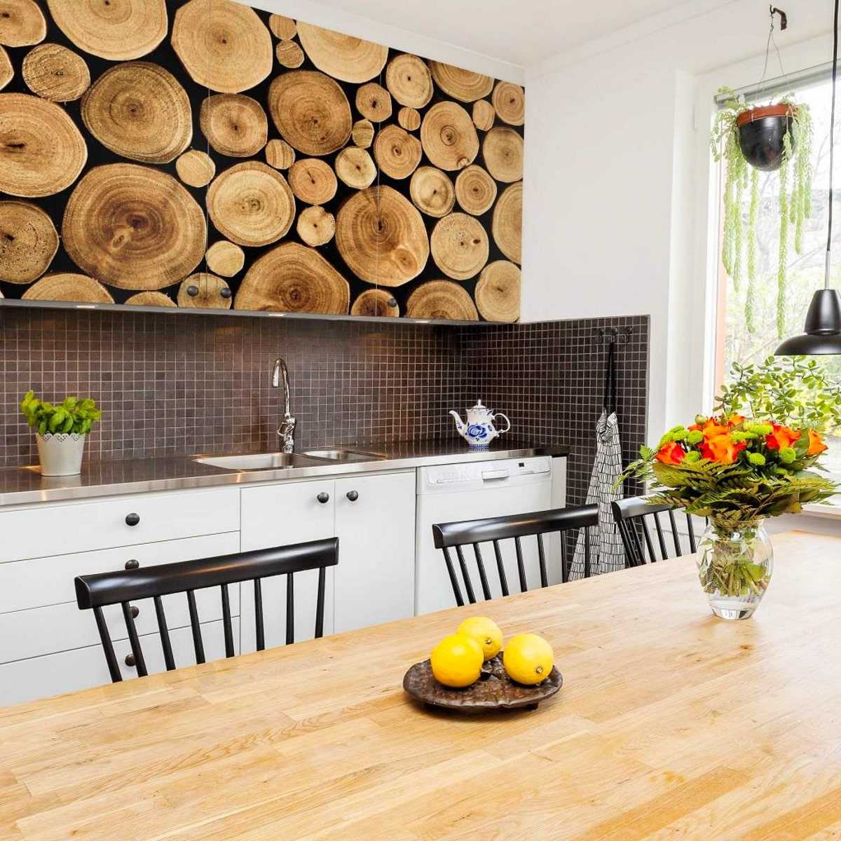 Варианты отделки стен на кухне (74 фото): дизайн и выбор отделочного материала. чем лучше отделать стены кухни в квартире? современные идеи оформления интерьера