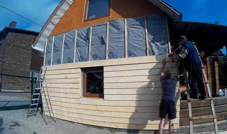 Правильное утепление стен деревянного дома снаружи