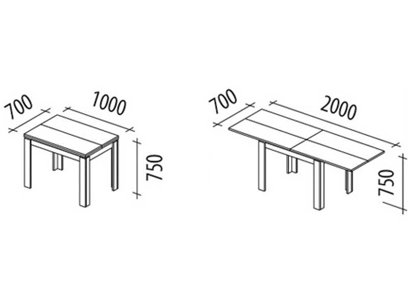 Размеры стола-«книжки»: как выбрать подходящую модель?