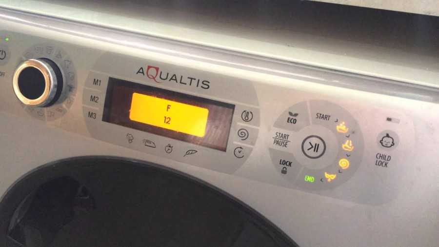 Коды ошибок стиральной машины ariston: что означают