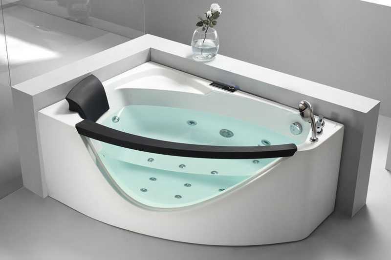 Угловая ванна: как выбрать угловую ванну, обзор моделей, фото, цены