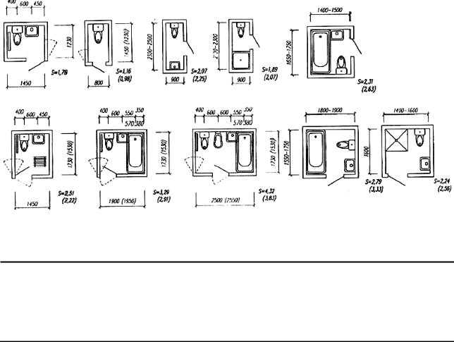 Размеры санузла (37 фото): минимальные габариты стандартного совмещенного санузла, эргономика туалетной комнаты в жилых домах
