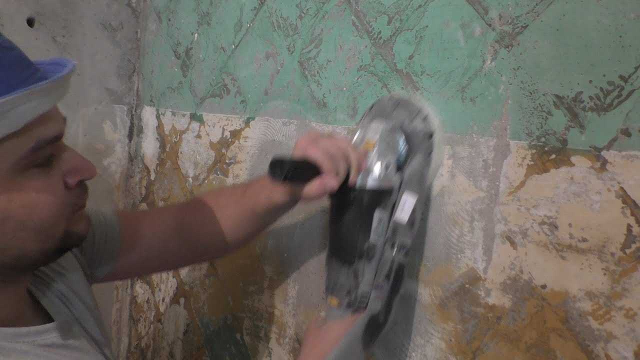 Как снять краску со стены в ванной?