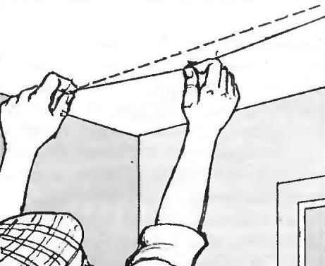 Как визуально увеличить высоту потолка