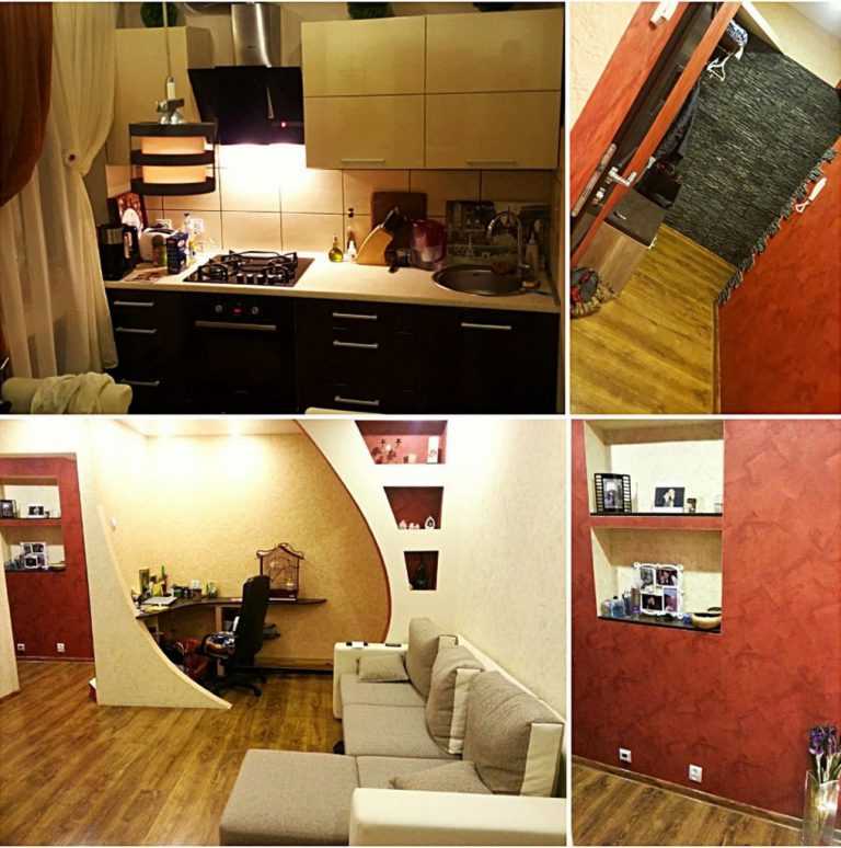 Перепланировка 4-комнатной хрущевки 60 кв м и 49: дизайн переделки квартиры с фото