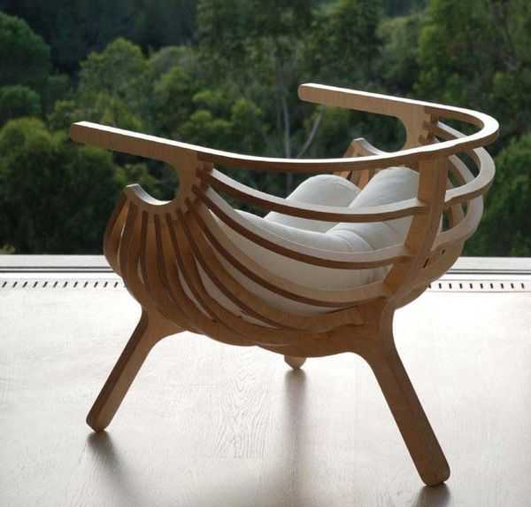 Vyrábíme zahradní židli ze dřeva vlastníma rukama: jedinečný produkt z improvizovaných materiálů