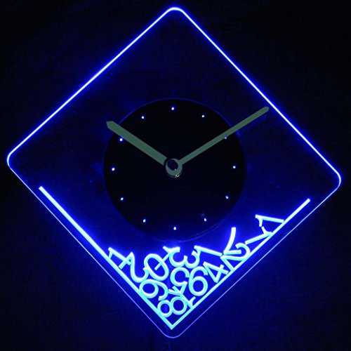 Настольные электронные часы с подсветкой