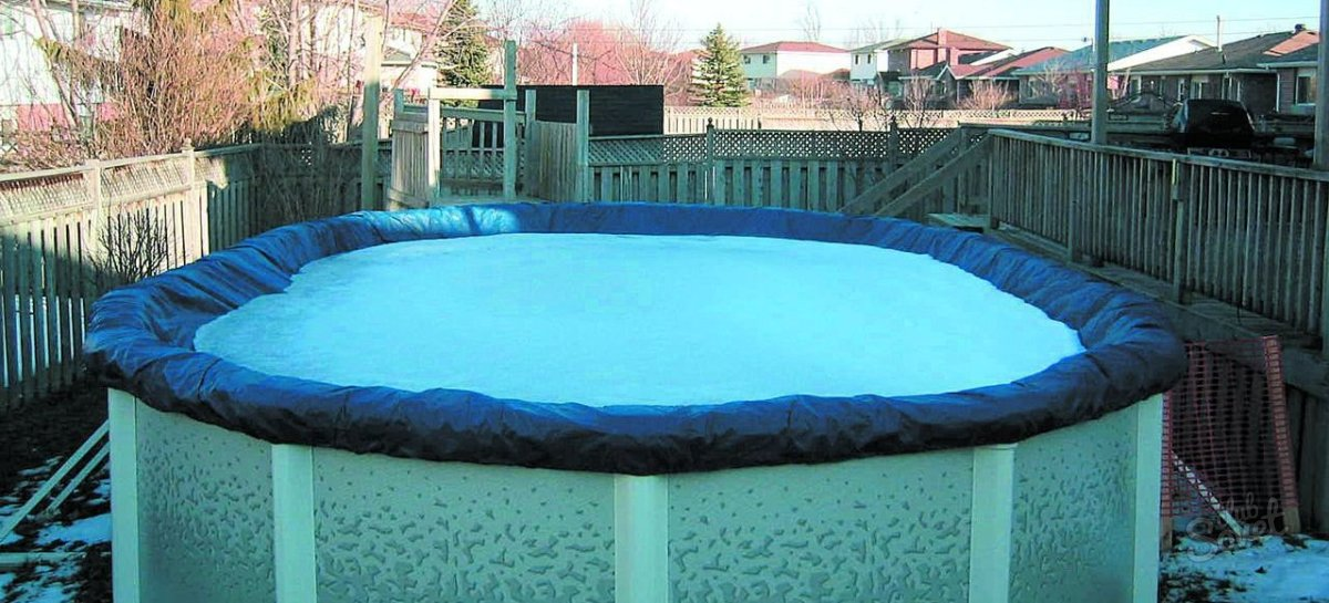 Как хранить надувной бассейн зимой?