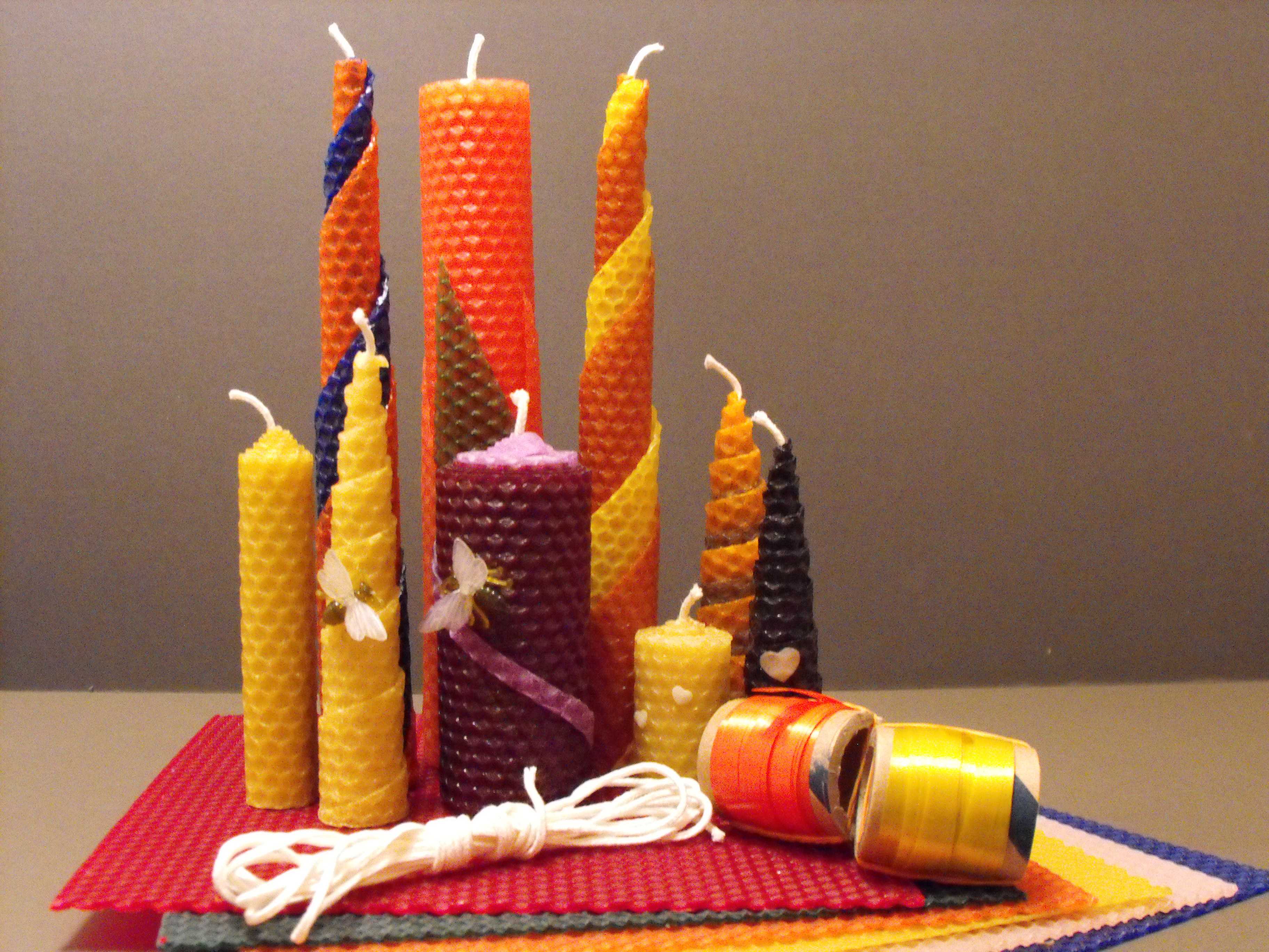 Изготовление свечей из вощины и воска в домашних условиях как бизнес
