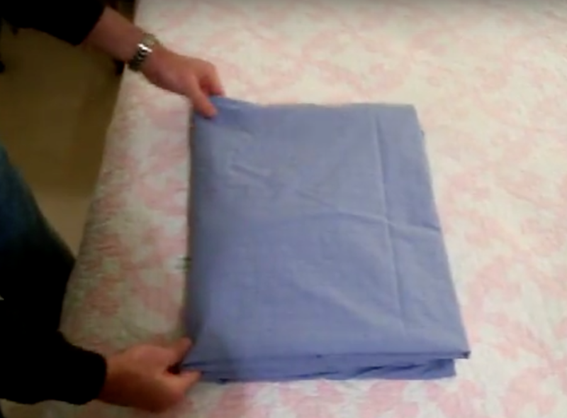Как сшить простынь на резинке своими руками пошагово и как ее складывать