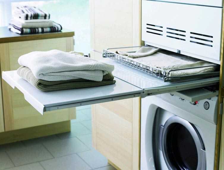 Как установить стиральную и сушильную машины в колонну?