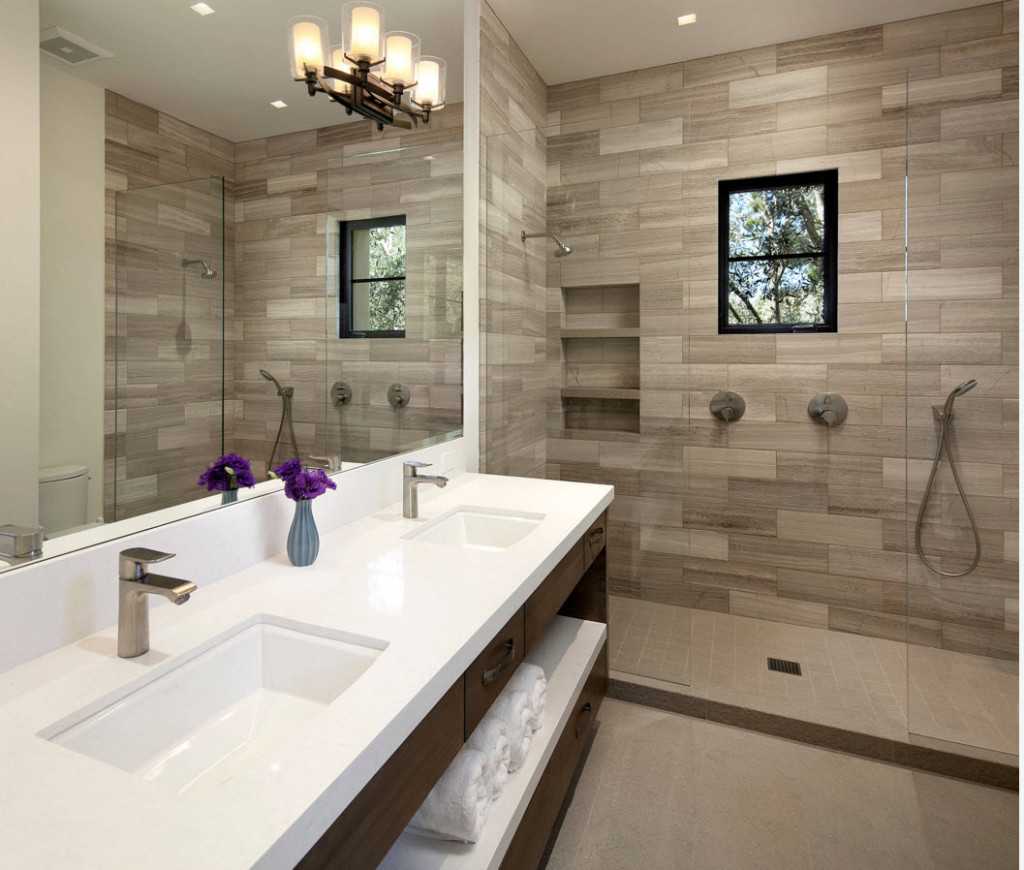 Идеи современного дизайна ванной комнаты