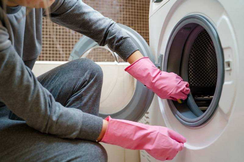 Как очистить резинку в стиральной машине от плесени